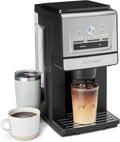 Cuisinart Coffee Maker, Custom Grind and Brew Single Cup Coffee Maker, 6 Cup Sizes, Built-in Stainless Steel Burr Mill, Adjustable Strength, Grind Control and Over Ice Feature, Easy Cleaning, DGB-30