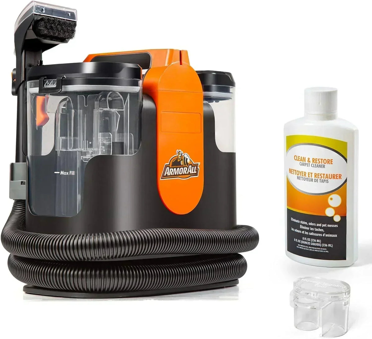 Armor All SCA702 901 Portable Spot Cleaner for Car Cleaning Carpet Upholstery Stains