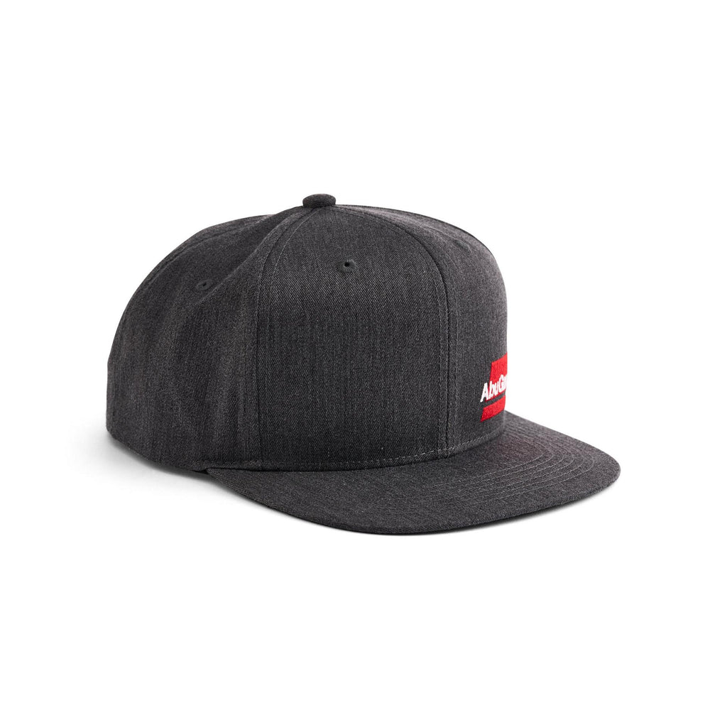 Heather Grey Flat Brim Hat